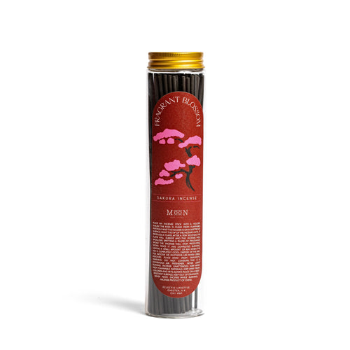 Pot met 100 Blossom Sakura wierookstokjes, kersenbloesemgeur