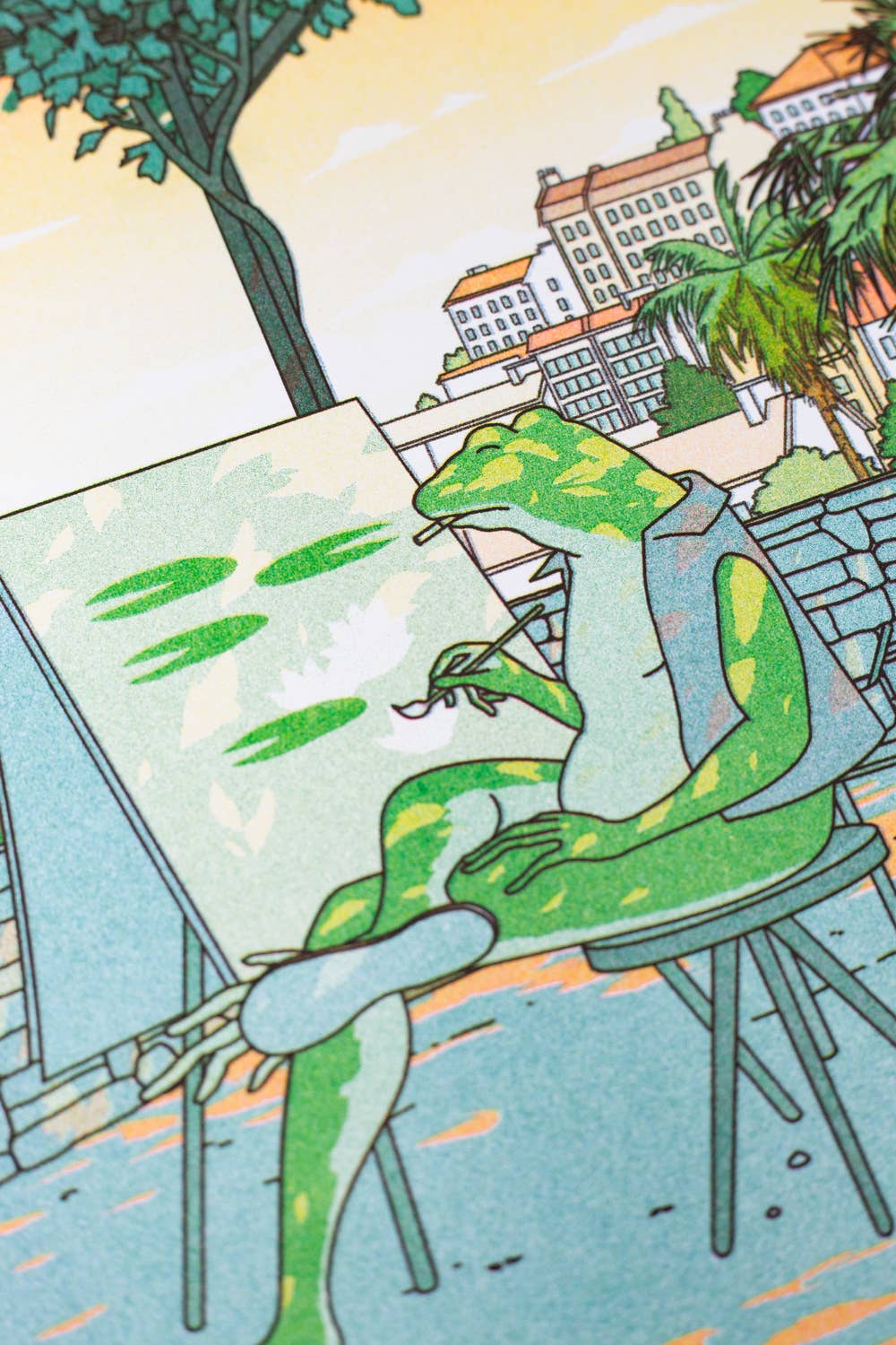 A3 risoposter van Liam Cobb op Munken-papier