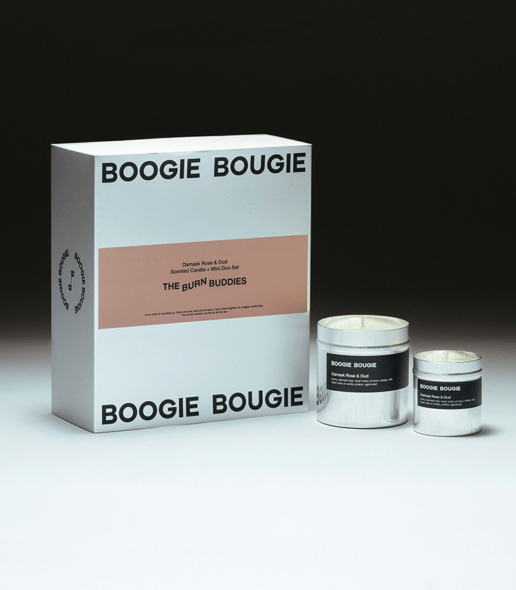 Boogie Bougie Damask Rose & Oud