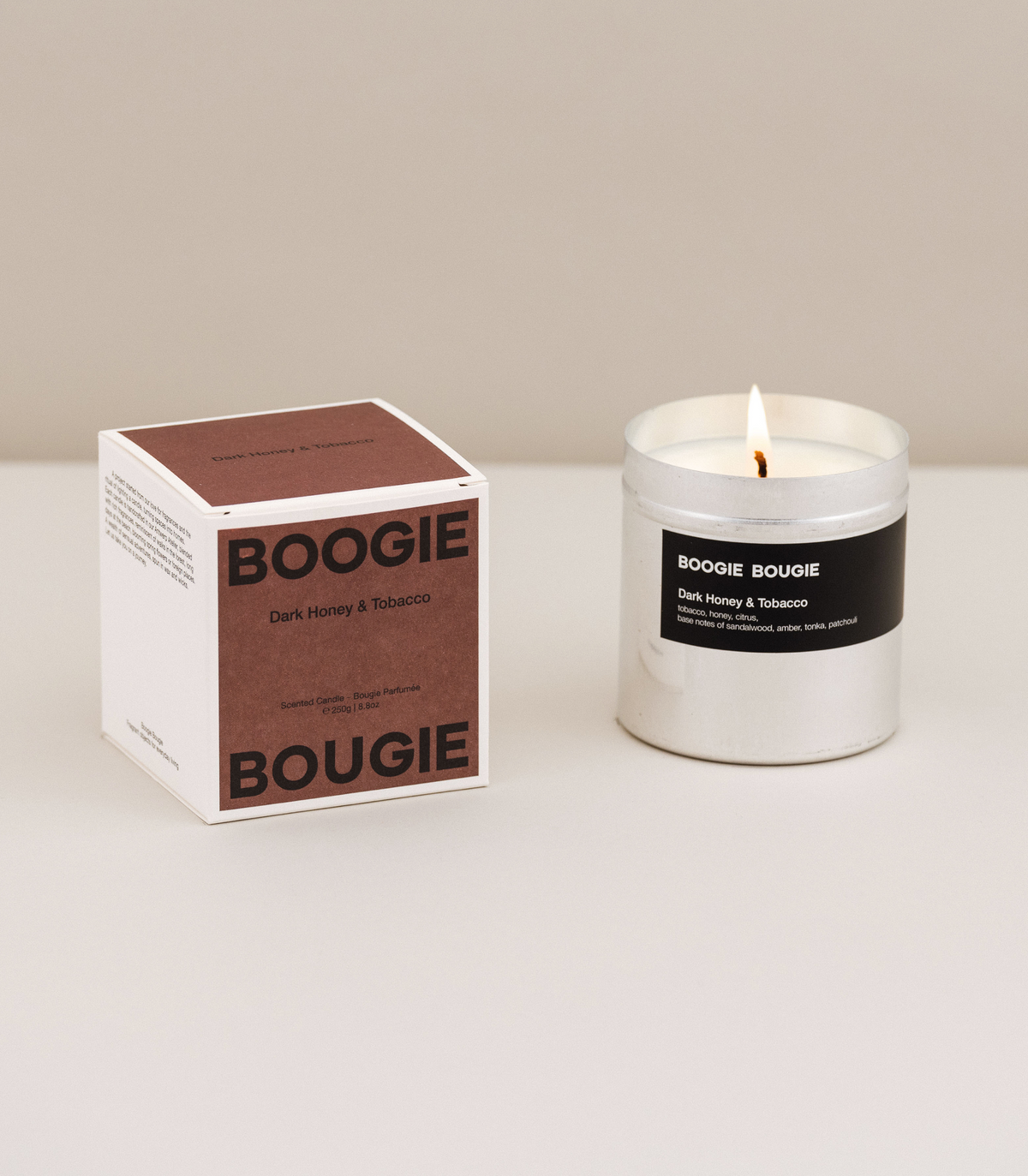 Boogie Bougie Dark Honey & Tobacco