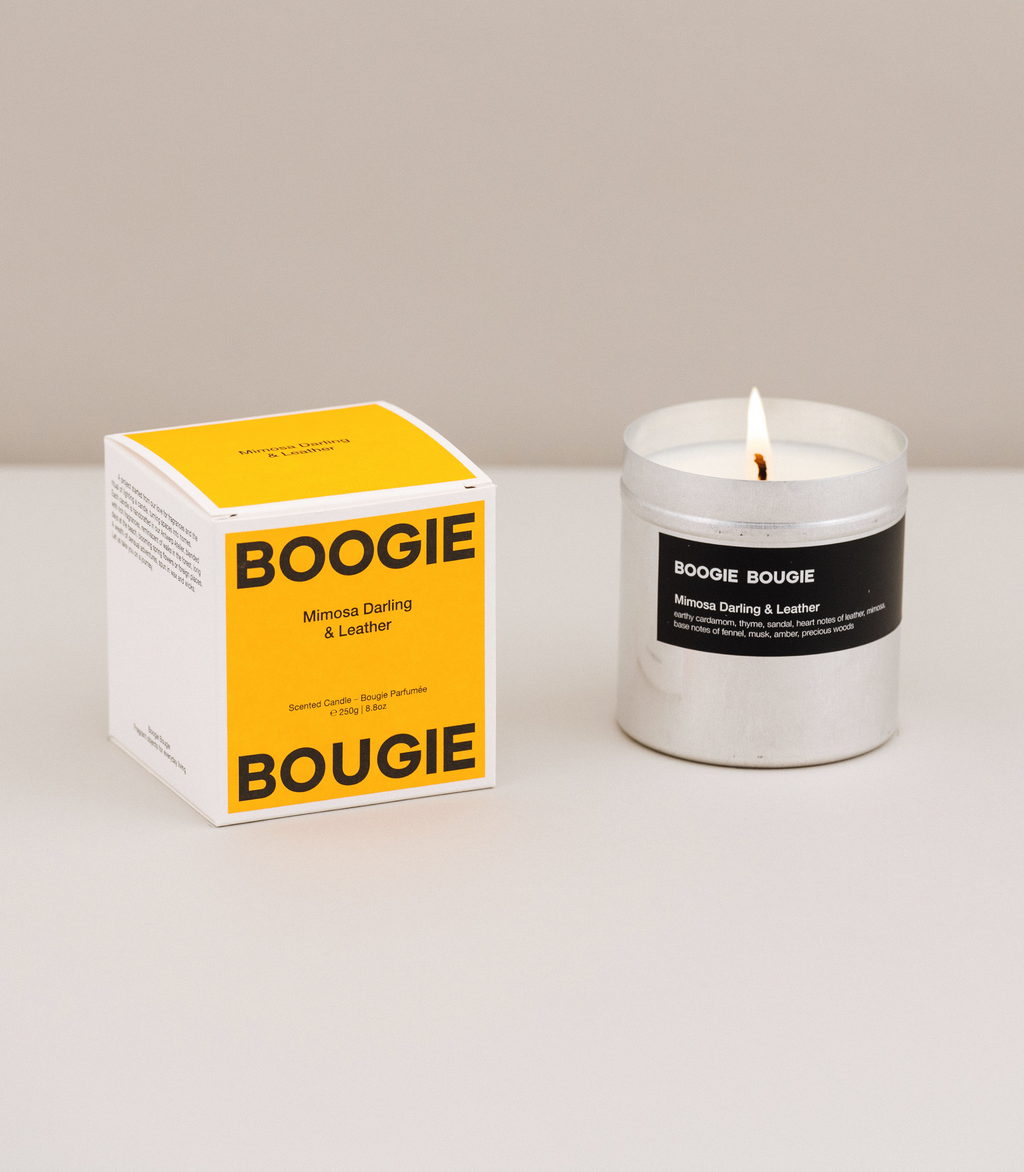 Boogie Bougie Mimosa Darling & Leather