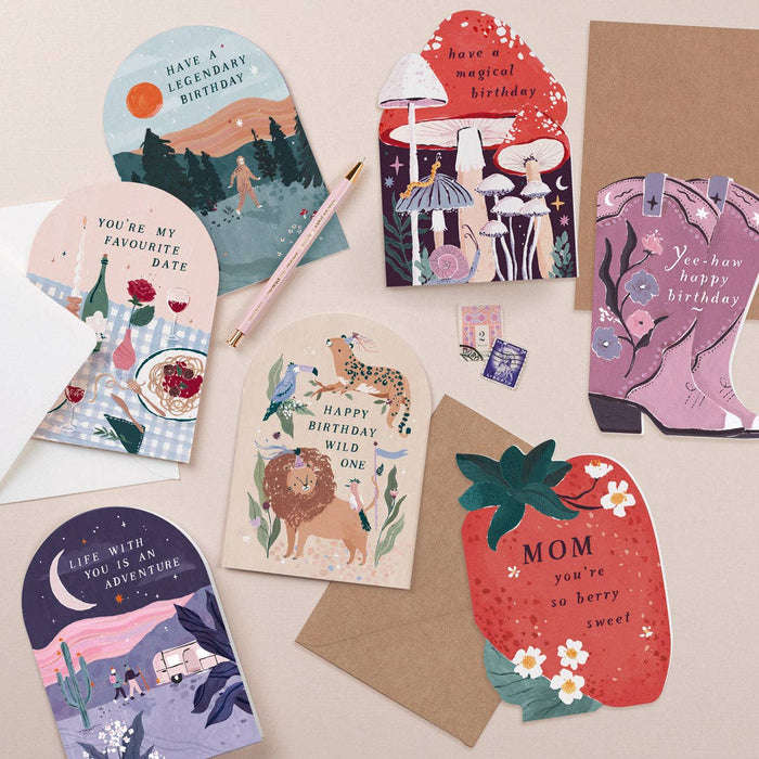 Moeder Zoete Aardbeienkaart | Moederdagkaarten | Moederkaarten