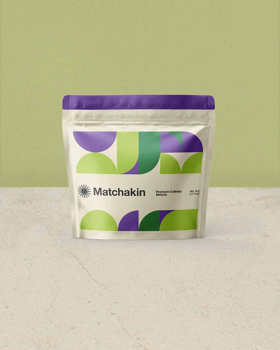 Premium culinary matcha