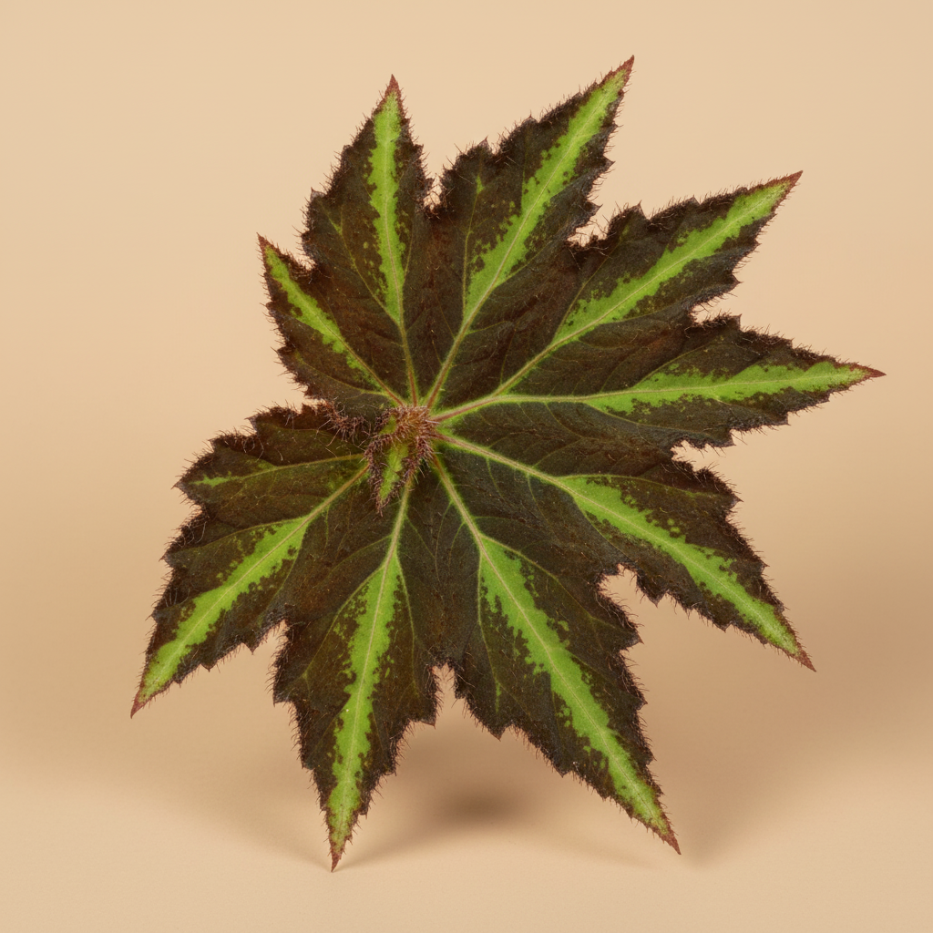 Begonia Magic Colours Lion Dance – close-up blad