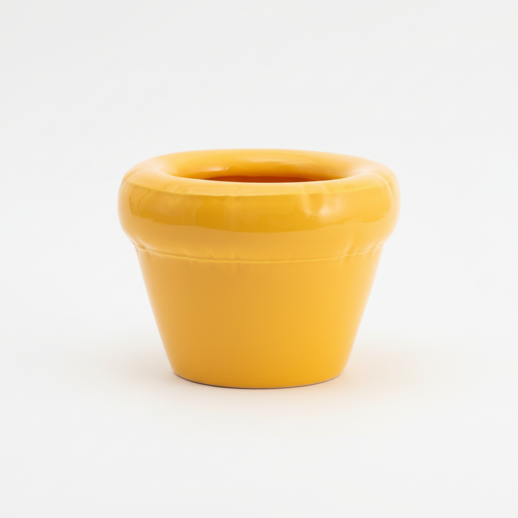 Blauwe plantenpot 1