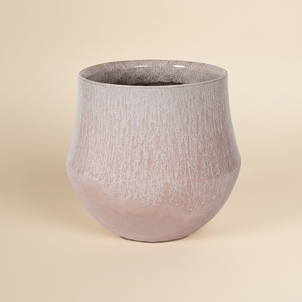 Blush pink pot stijl voorbeeld