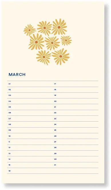 Verjaardagskalender - Vogels
