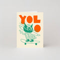 Yolo-kaart | Mini-kaart | Mini-kattenkaart | Mini-wenskaarten