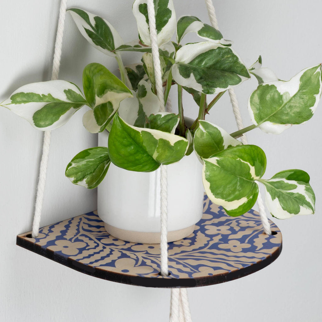 Verpakking van de kleine plantenplank Blauwe primula van Studio Wald