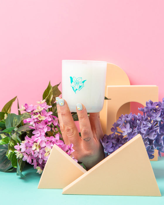 Hawaï - Plumeria & Lilac Coconut Soy kaars van 8 oz