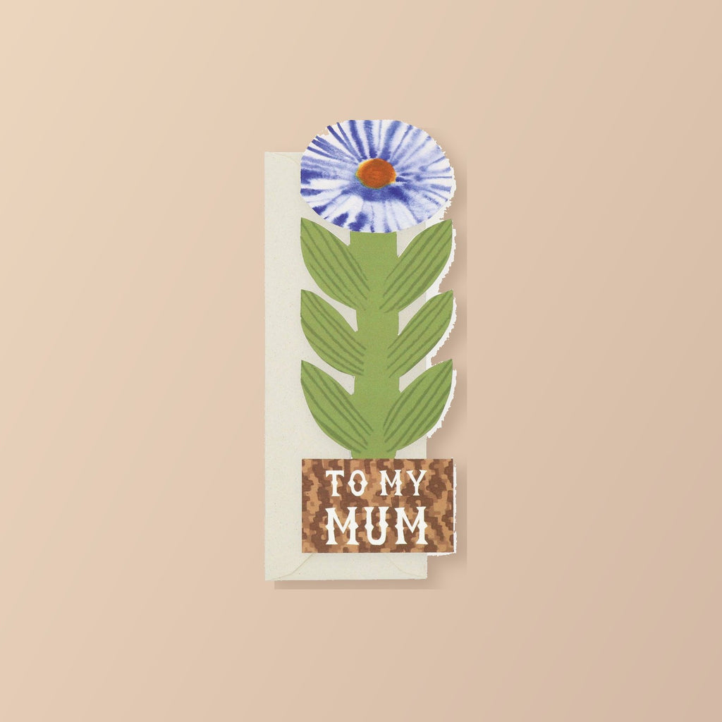 Voor Mijn Moeder, Smudgey Bloemenkaart. | studio