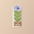 Voor Mijn Moeder, Smudgey Bloemenkaart. | studio