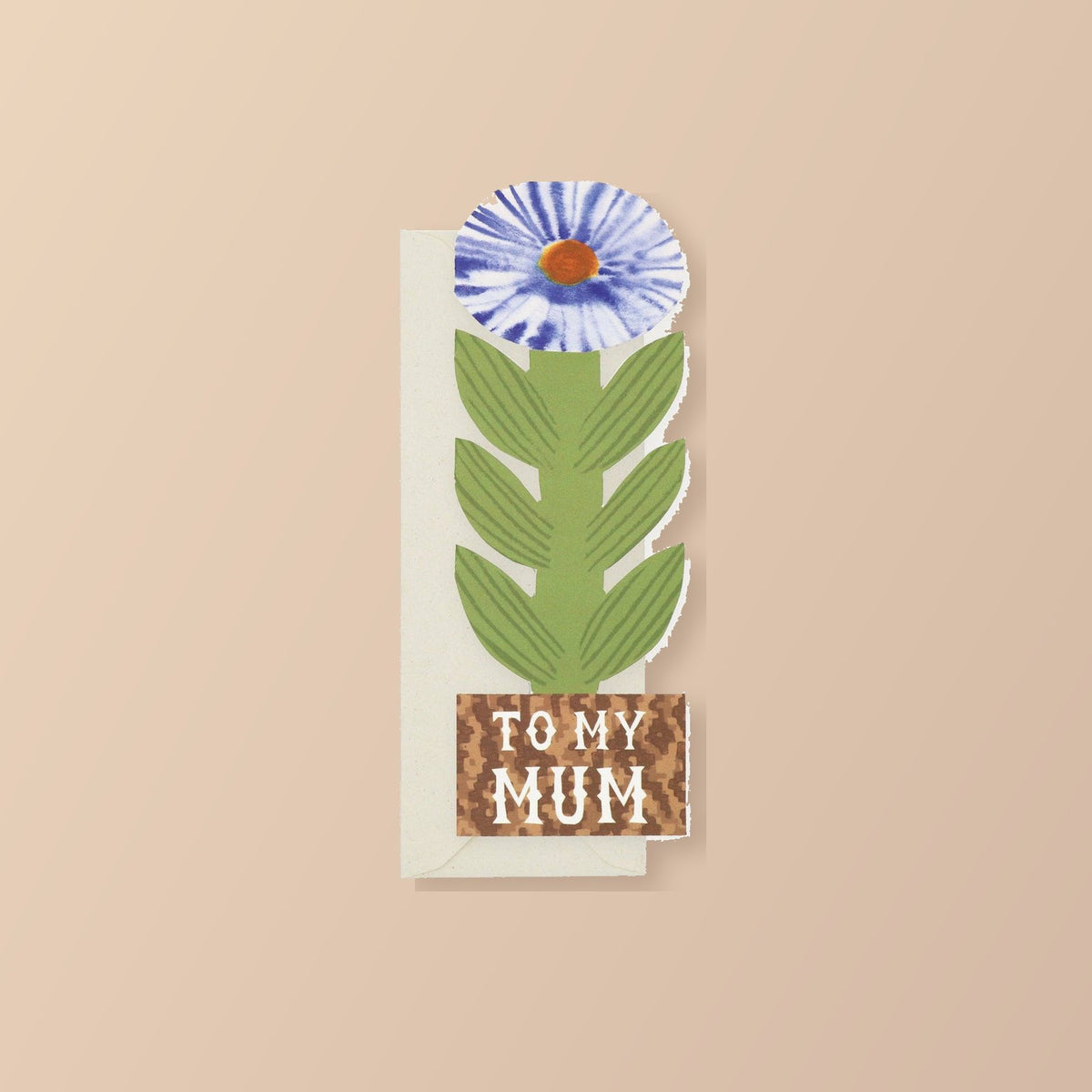 Voor Mijn Moeder, Smudgey Bloemenkaart. | studio