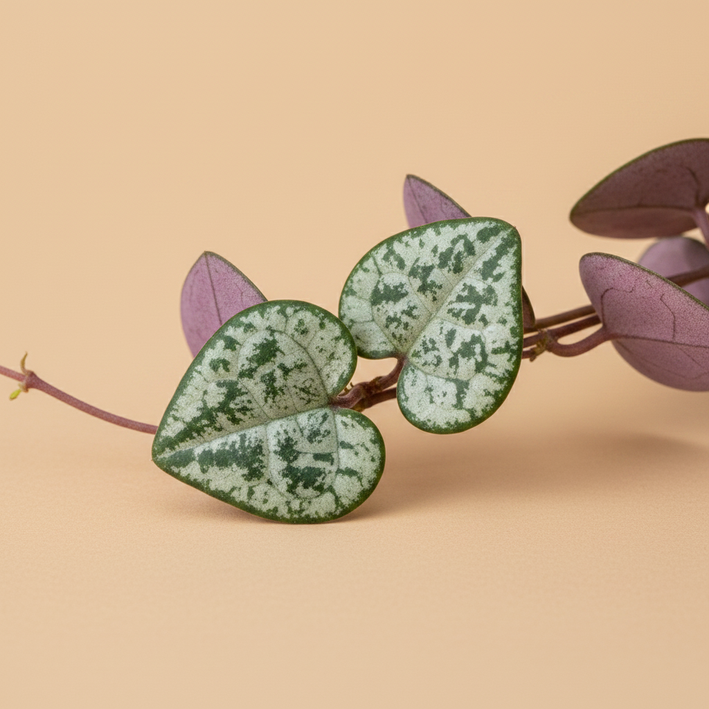 Ceropegia woodii – close-up blad