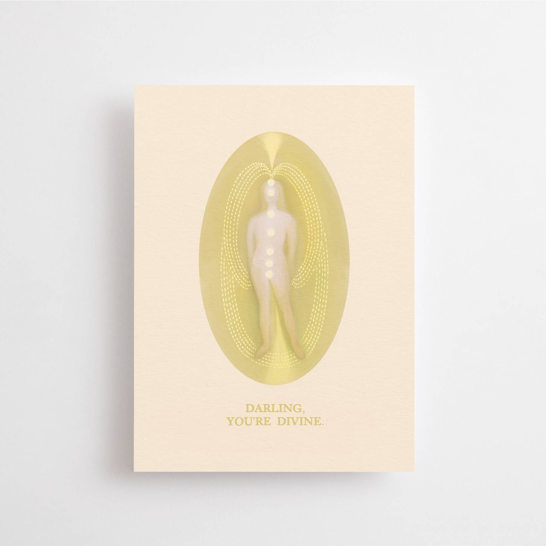 DEAR, YOU ARE DIVINE - CARD - AURA - BODY - CHAKRA