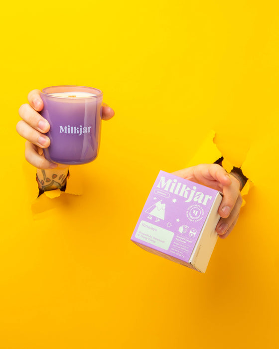 Himalaya - Kaars met etherische olie en soja van 8 oz