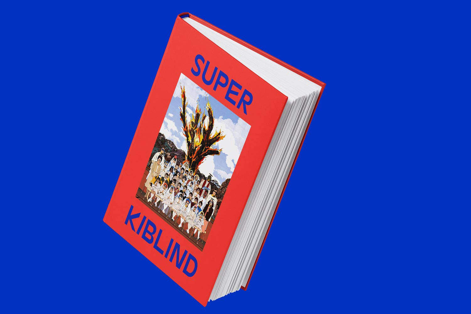 Cover van Super KIBLIND 4, tijdschrift over hedendaagse illustratie