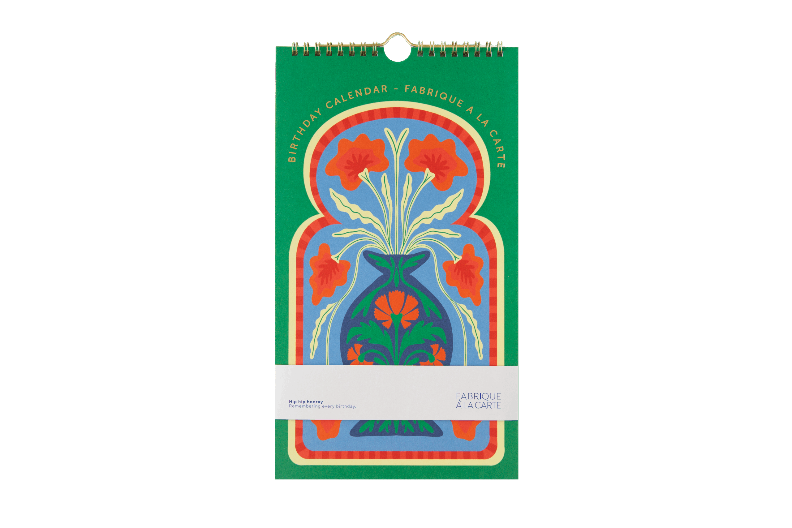 Verjaardagskalender - Bloemenvaas