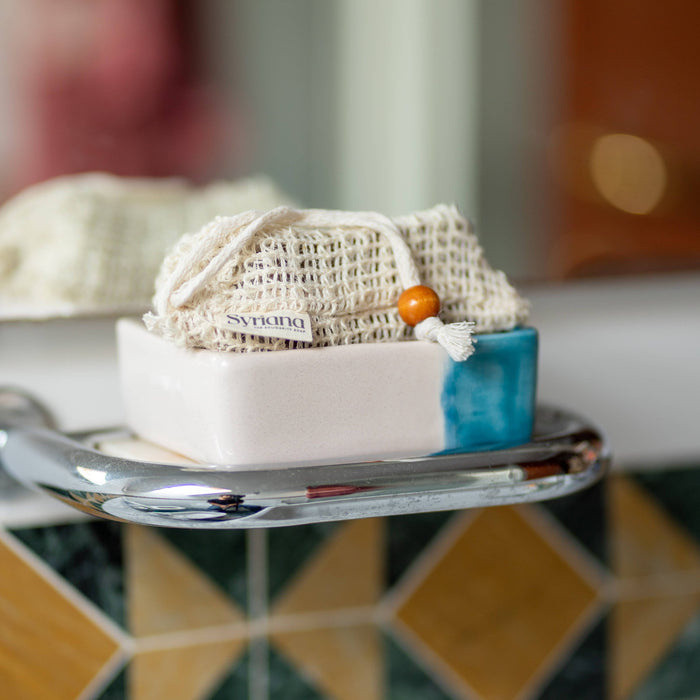 Sisal Exfoliërende Zeepbeschermer in Je Hammam Routine