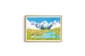 Risoposter Howl's Moving Castle door Laura Olivieri, gedrukt door KIBLIND Atelier