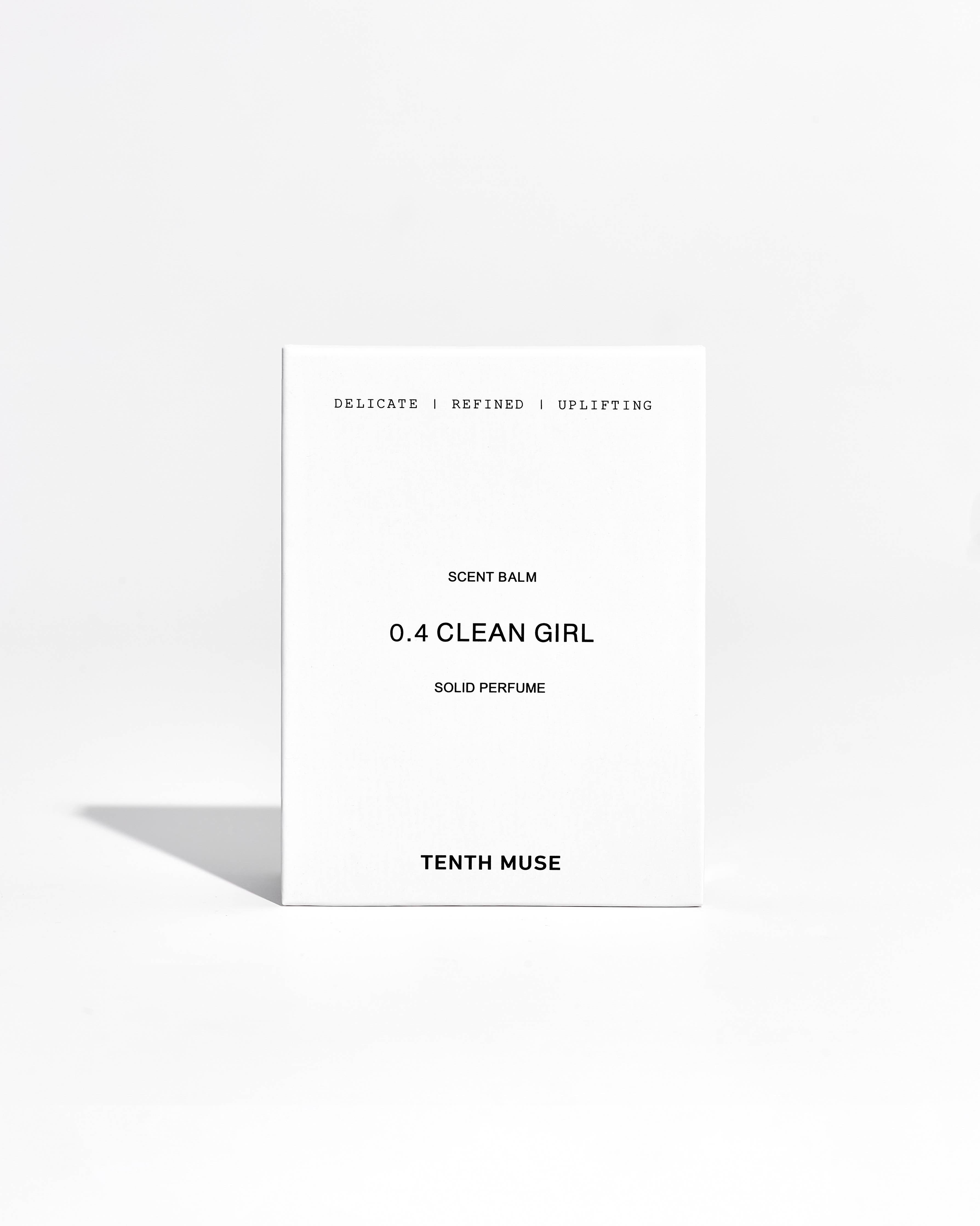 Clean girl solid perfume balm