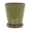 Keramische pot jade black Ø30 × 33 cm