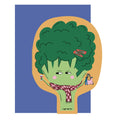 Hé Broccoli! Stansjabloon voor alledaagse wenskaart | grappige kaart