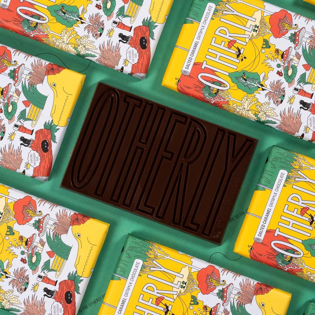 Otherly karamelchocolade met zeezout en 43% cacao