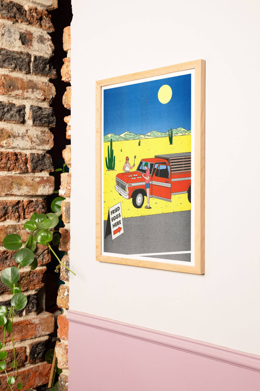 A3 risoposter 'If You Don't Have Stove' op Munken-papier