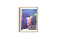 A3 risografieposter The Sisters van Manon Molesti, KIBLIND Atelier