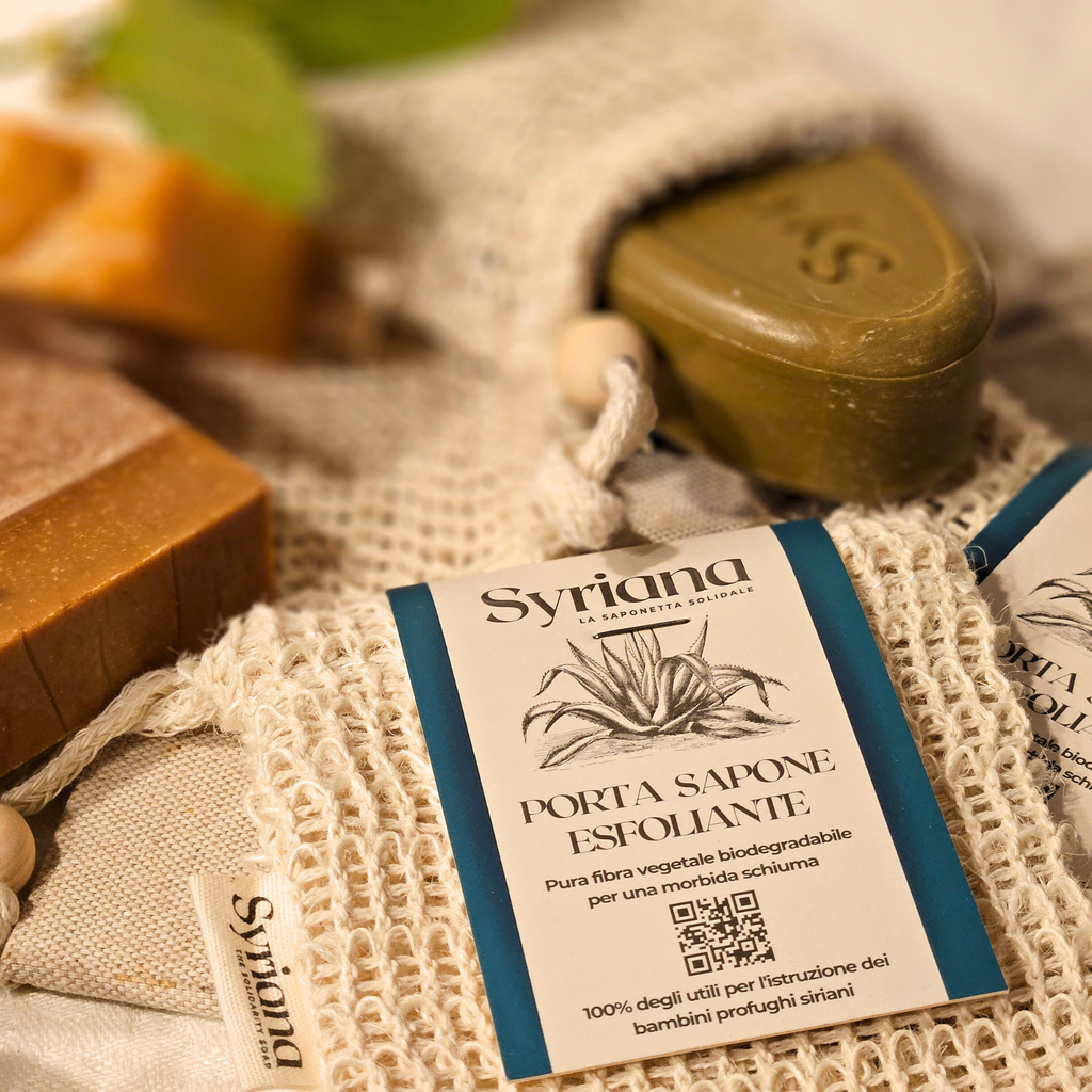 Sisal Exfoliërende Zeepbeschermer in Je Hammam Routine