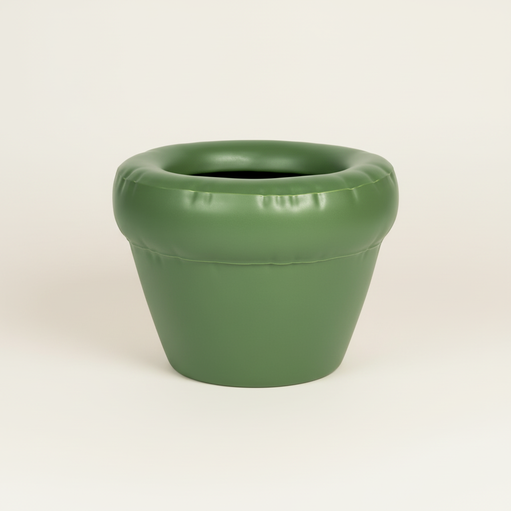 Groene plantenpot 2