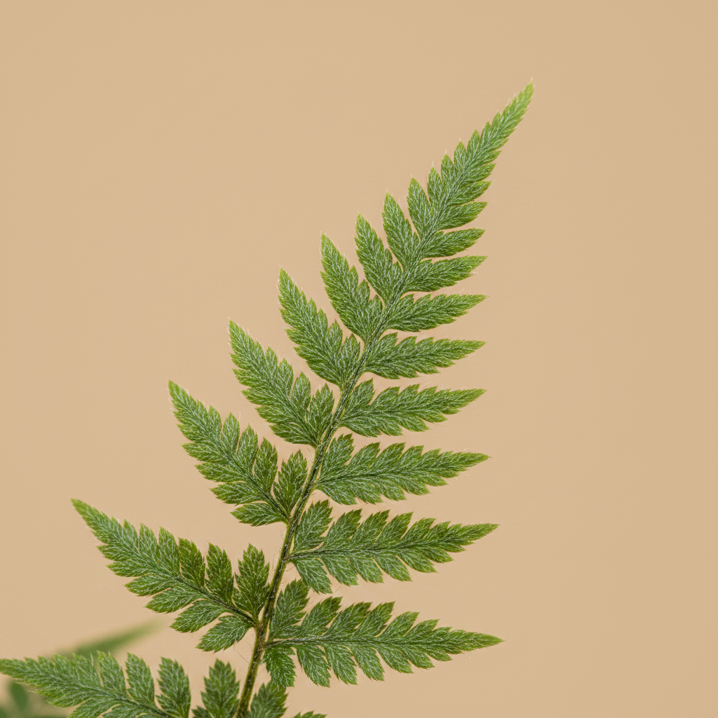 Humata tyermannii – close-up blad detail