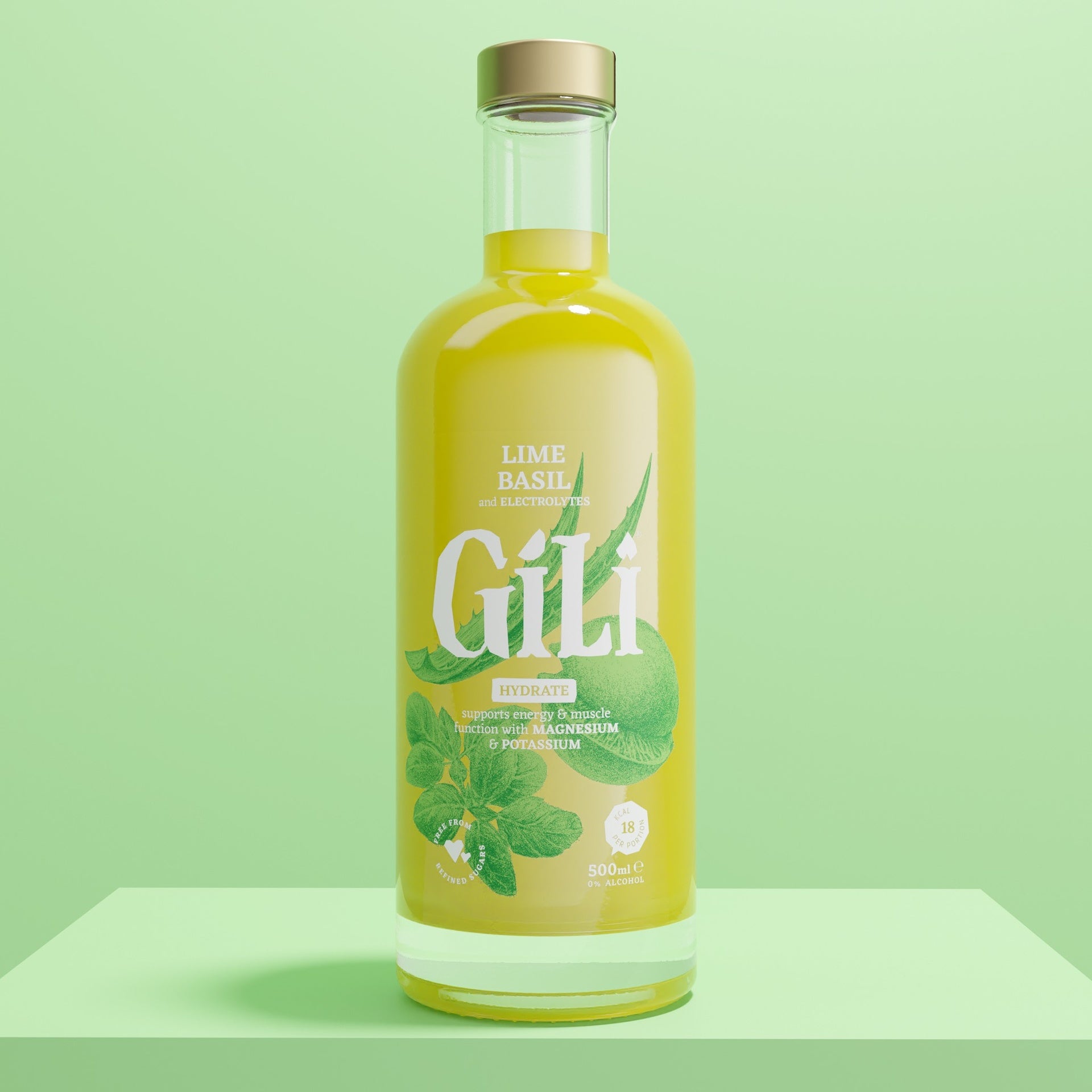 GILI Hydrate Basil Elixir 500ml fles