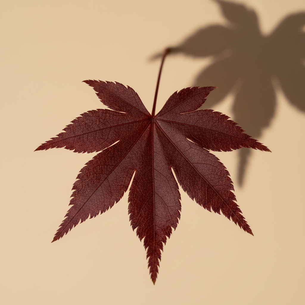 Acer Palm Atropurpureum – close-up blad