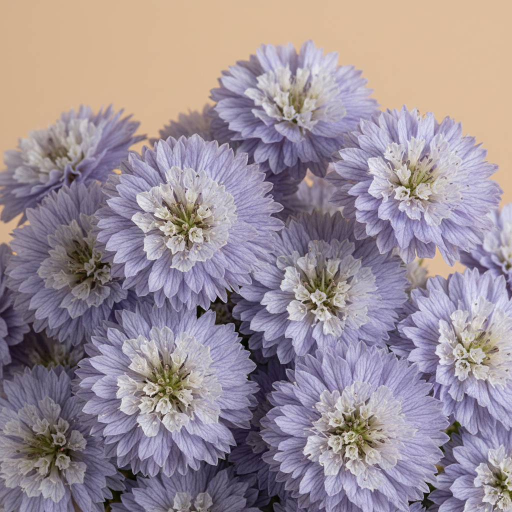 Scabiosa Butterfly Blue – close-up bloem