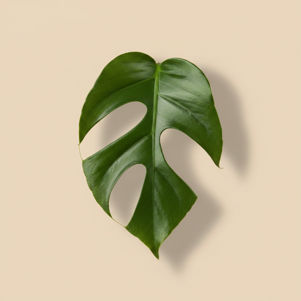 Monstera Minima (kleinbladig) – close-up blad