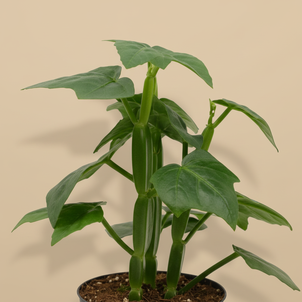 Cissus Quadrangularis 12 CM - close-up stengels en bladeren