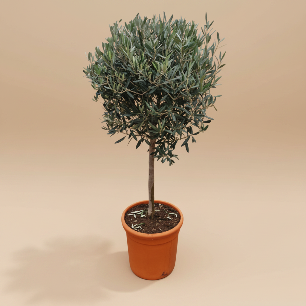 Olea Europaea Basso – warme beige studioachtergrond