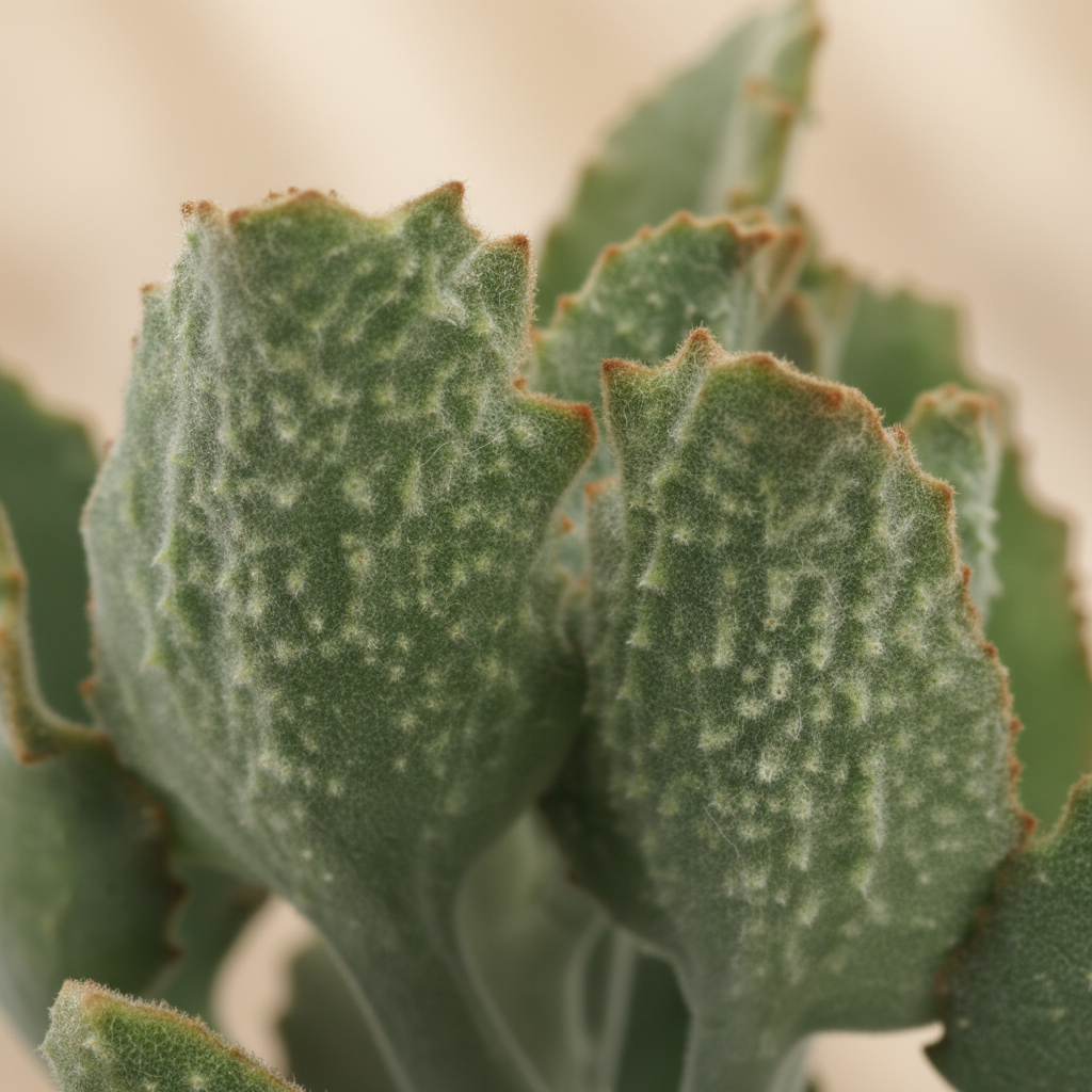 Kalanchoe beharensis bladdetail
