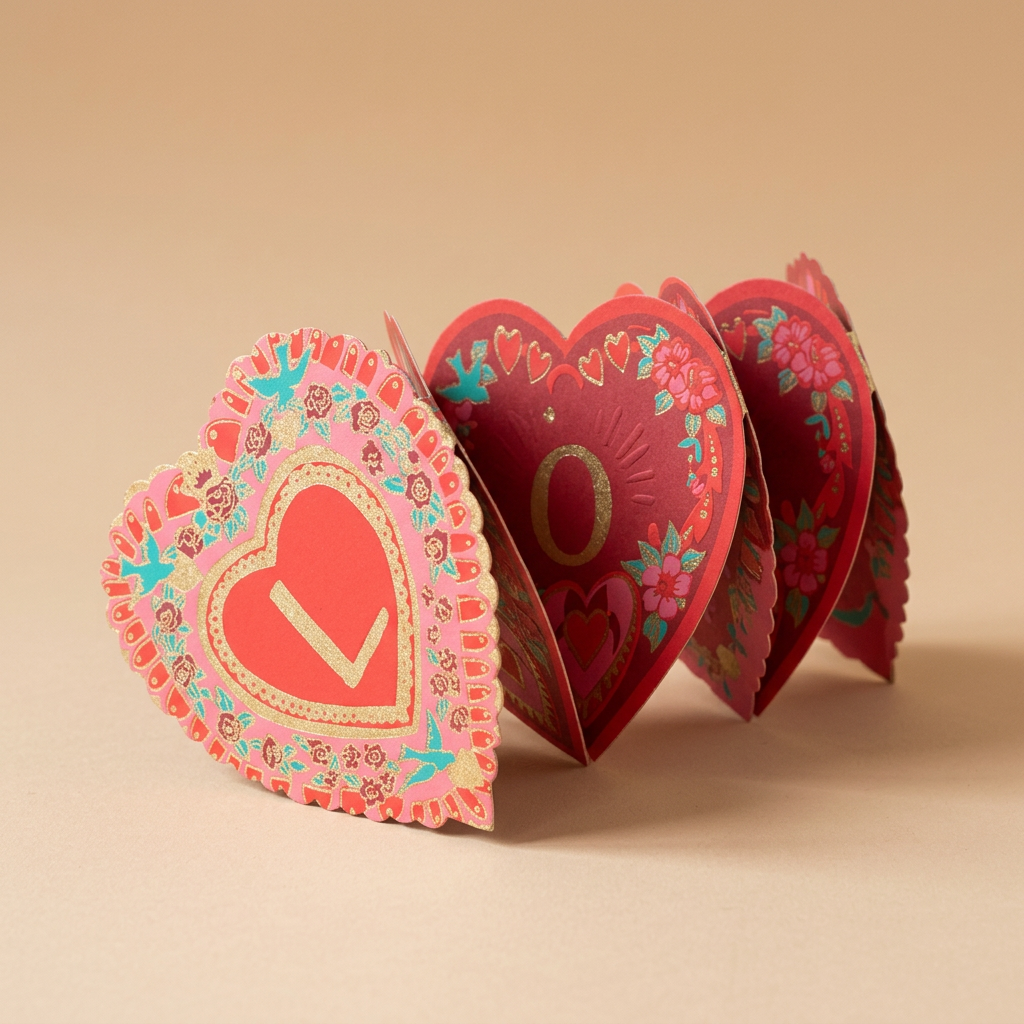 Love Concertina Greeting Card | catalogusfoto