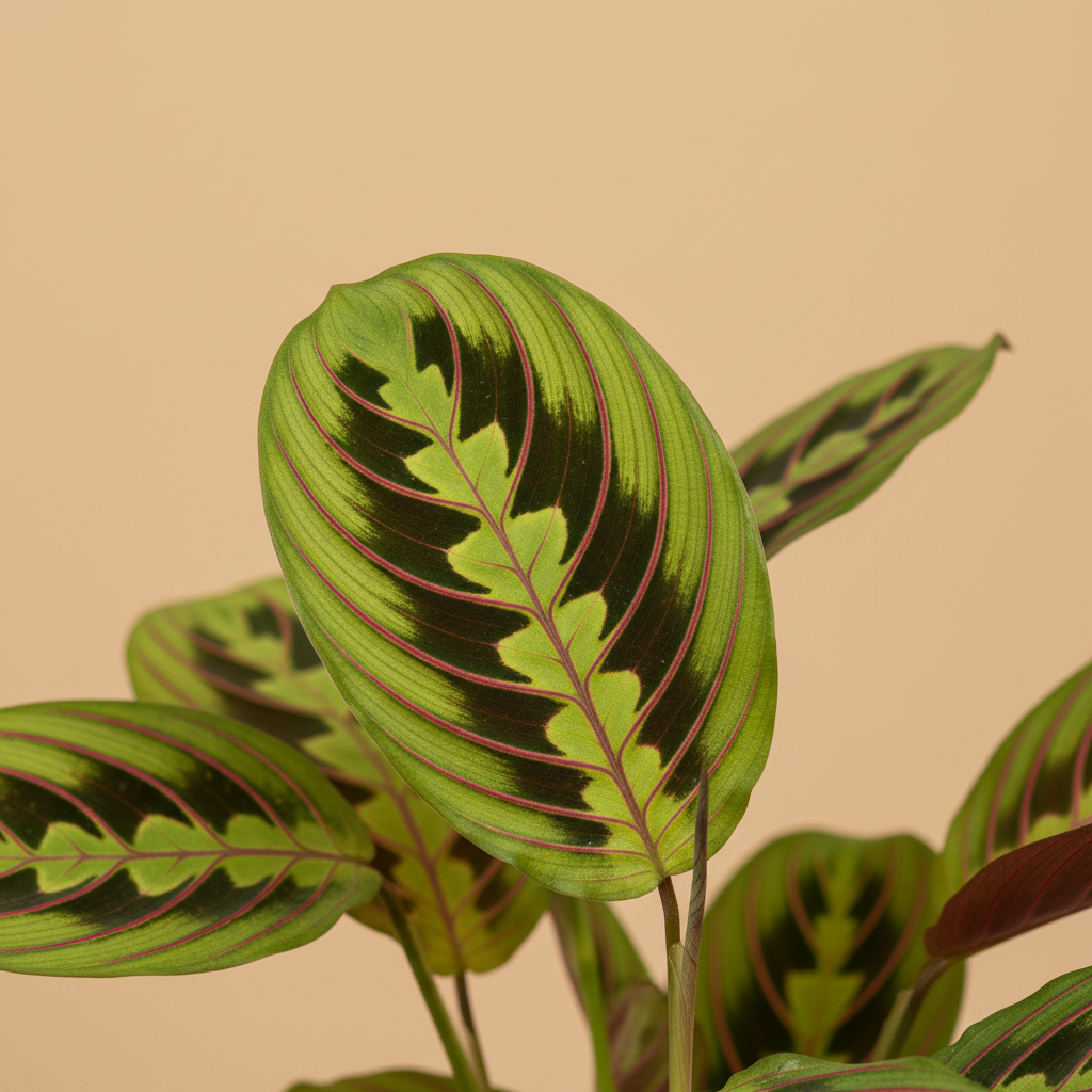 Maranta leuconeura detail