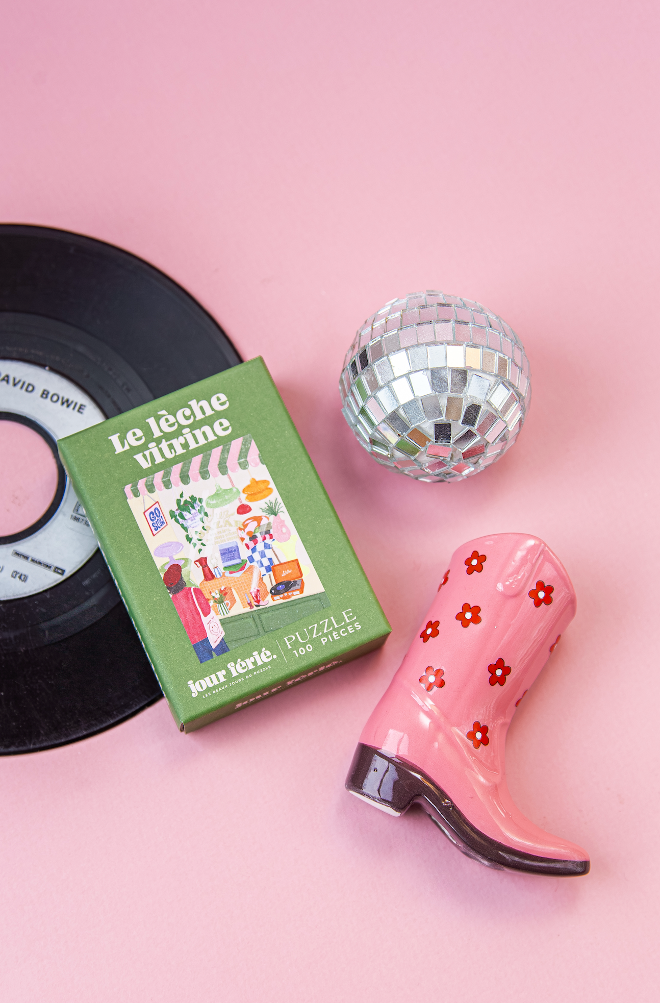 Le lèche vitrine - Mini puzzle 100 pièces