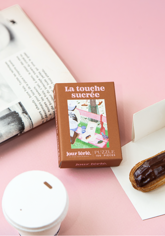 La touche sucrée - Mini puzzle 100 pièces