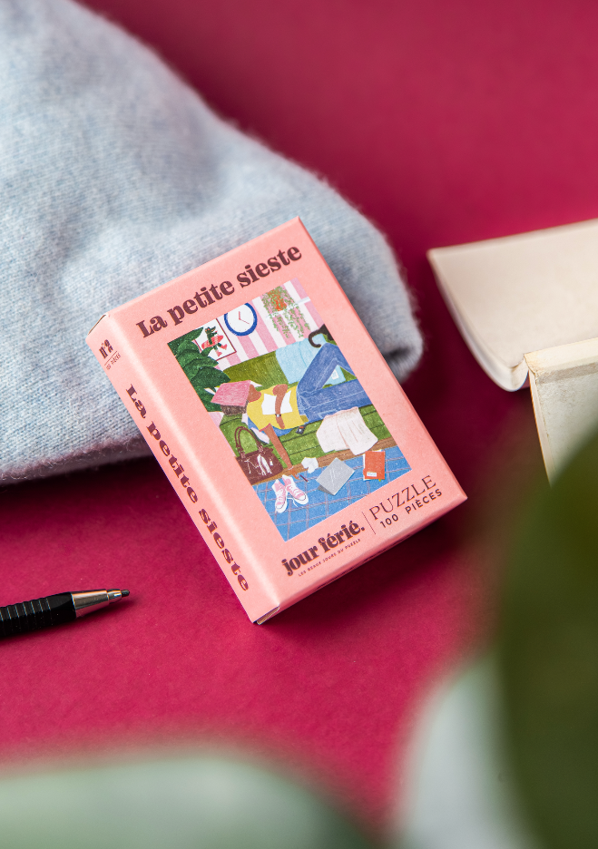 La petite sieste - Mini puzzle 100 pièces