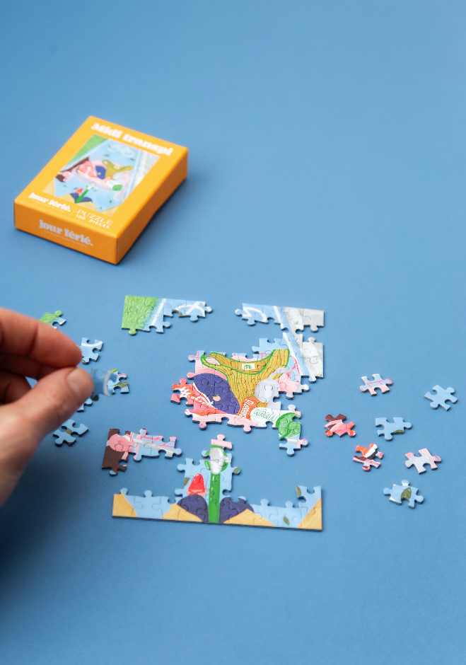 Midi transpi - Mini puzzle 100 pièces