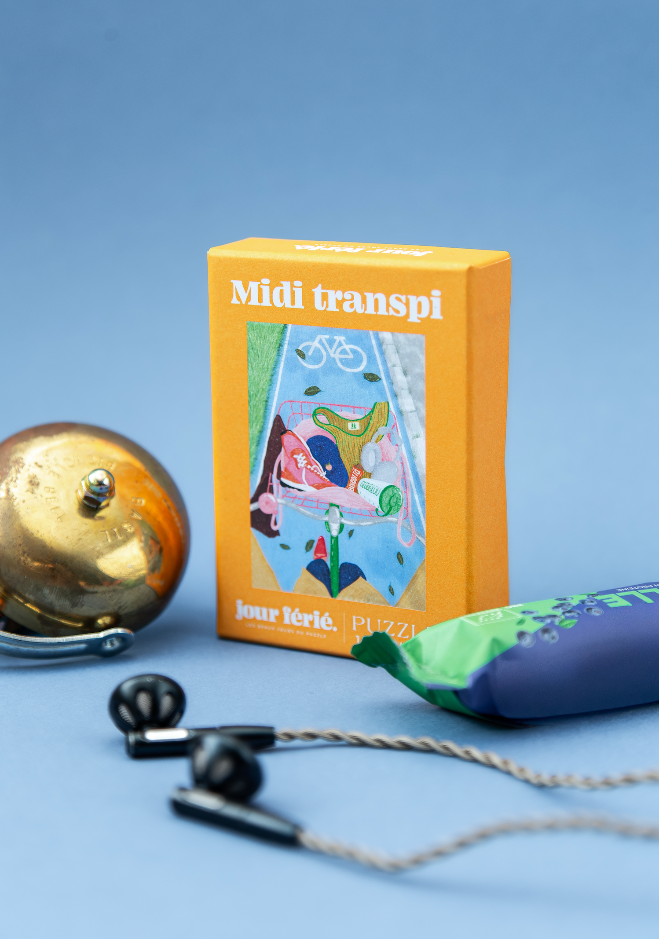 Midi transpi - Mini puzzle 100 pièces