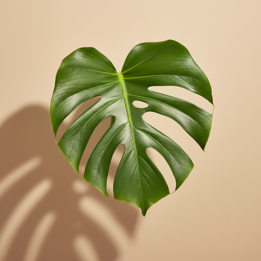 Monstera deliciosa – close-up gatenblad