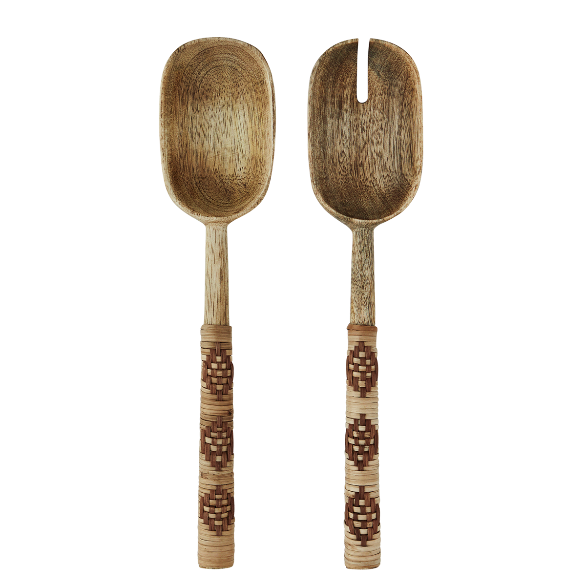 Houten slacouvert met bamboe naturel bruin – Madam Stoltz