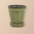 Keramische pot jade black Ø11 × 12 cm